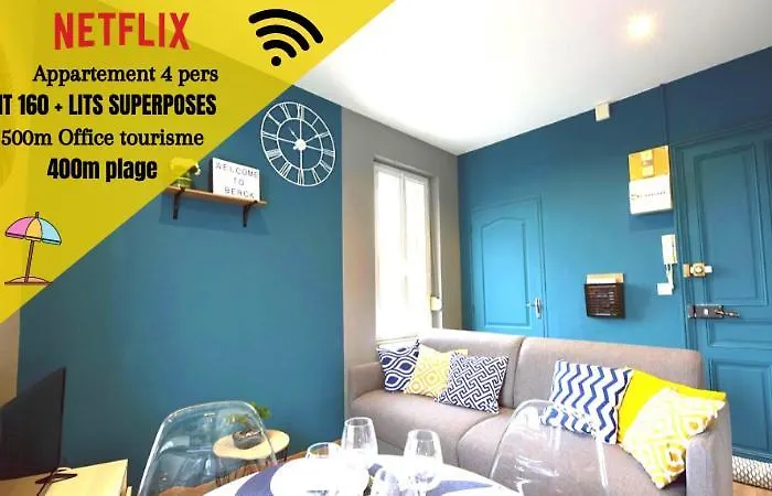 Appartement l\'Univers Marin - 50m Front de Mer
